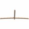 Ekena Millwork Bellingham Smooth Timber Gable Bracket, Douglas Fir, 108"W x 45"H x 3 1/2"D x 3 1/2"F, 10/12 Pitch GBW108X45X0404BEL00SDF - alternate 2